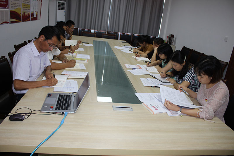 區(qū)城建投公司黨支部開展“先學(xué)、先查、先改”工作 預(yù)熱 “不忘初心、牢記使命”主題教育工作